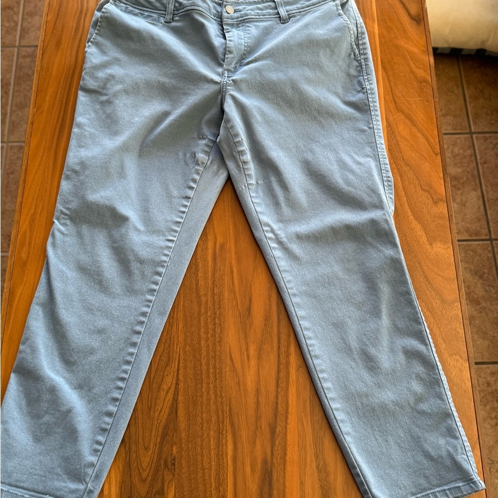 Market & Spruce Light Blue Straight Leg Jeans